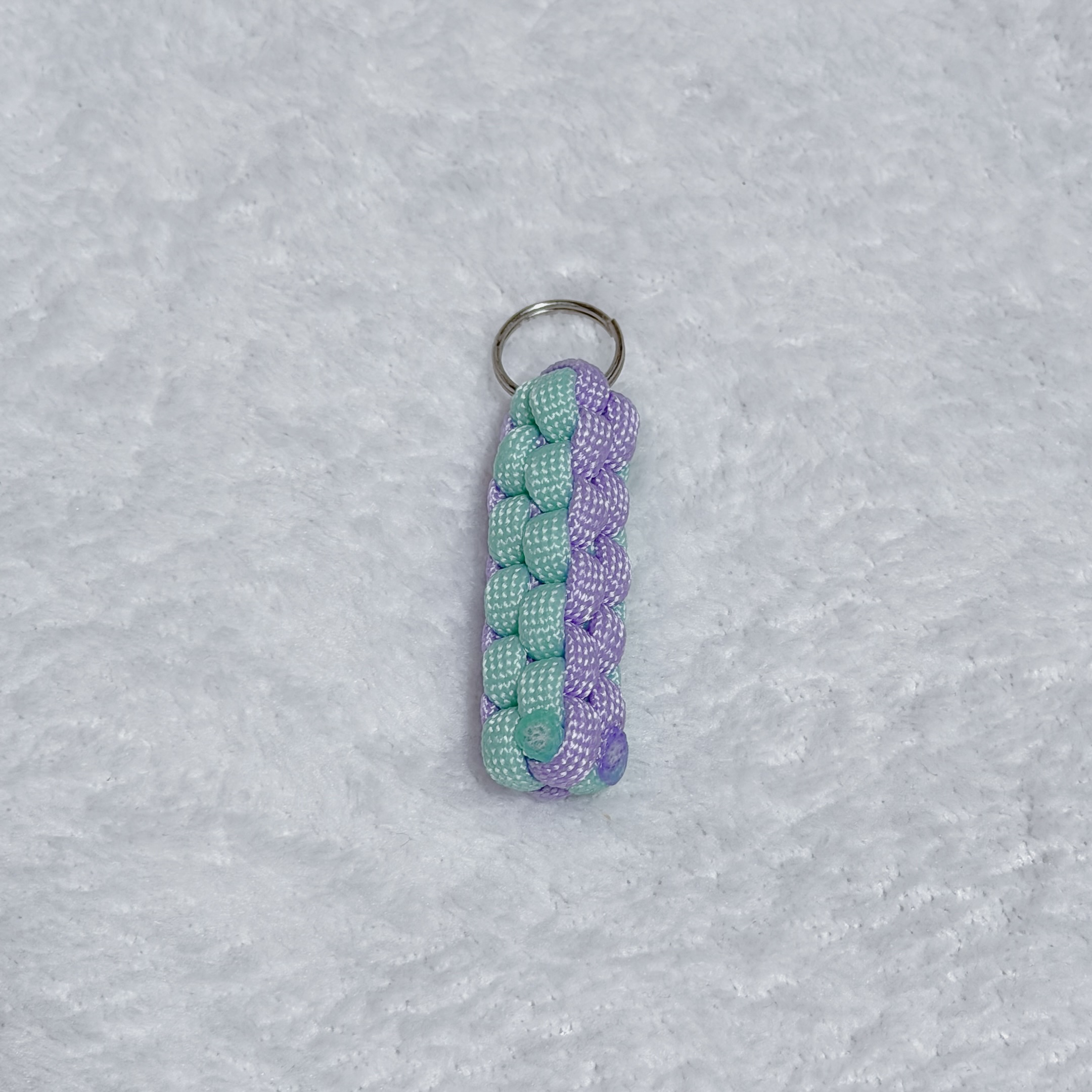 ボックス編みキーホルダー その1